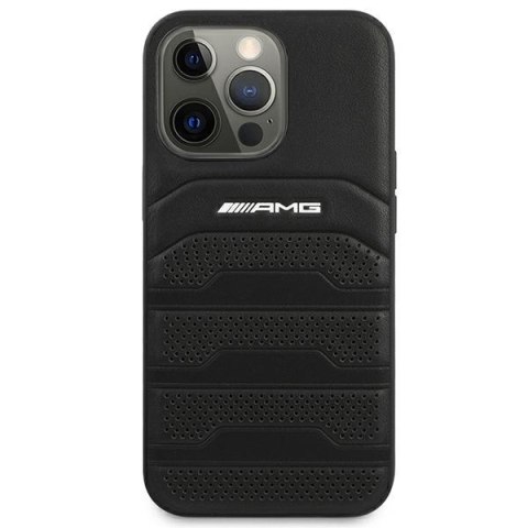 AMG Debossed Lines - Etui iPhone 14 Pro (czarny) AMG Debossed Lines - Etui iPhone 14 Pro (czarny)