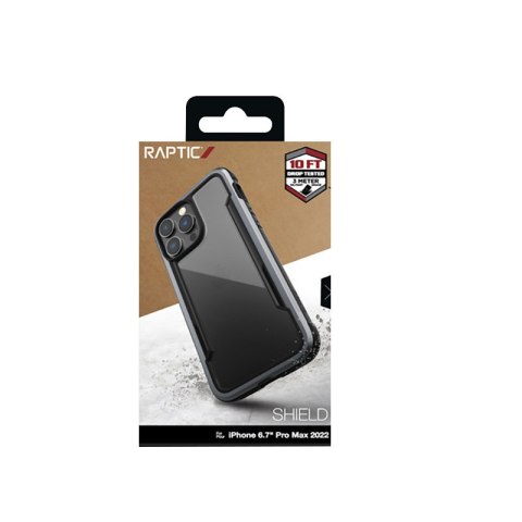 X-Doria Raptic Shield - Etui aluminiowe iPhone 14 Pro Max (Drop-Tested 3m) (Black) X-Doria Raptic Shield - Etui aluminiowe iPhone 14 Pro Max (Drop-Tested 3m) (Black)