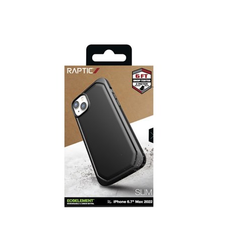X-Doria Raptic Slim - Biodegradowalne etui iPhone 14 Plus (Black) X-Doria Raptic Slim - Biodegradowalne etui iPhone 14 Plus (Black)