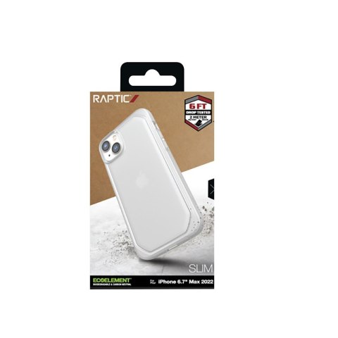 X-Doria Raptic Slim - Biodegradowalne etui iPhone 14 Plus (Clear) X-Doria Raptic Slim - Biodegradowalne etui iPhone 14 Plus (Clear)