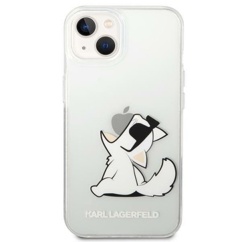 Karl Lagerfeld Choupette Fun Sunglasses - Etui iPhone 14 Plus (przezroczysty) Karl Lagerfeld Choupette Fun Sunglasses - Etui iPhone 14 Plus (przezroczysty)