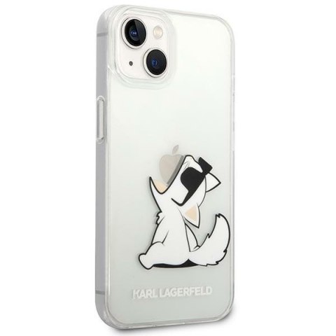 Karl Lagerfeld Choupette Fun Sunglasses - Etui iPhone 14 Plus (przezroczysty) Karl Lagerfeld Choupette Fun Sunglasses - Etui iPhone 14 Plus (przezroczysty)