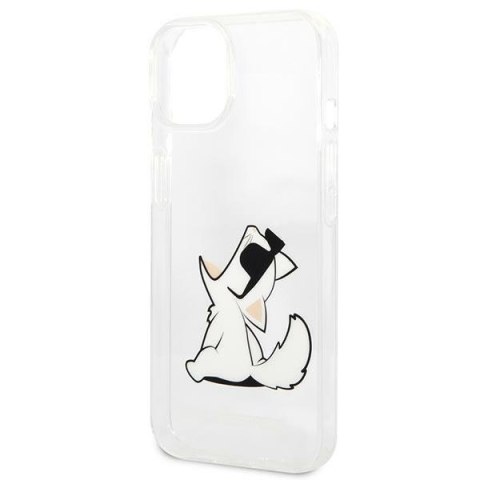 Karl Lagerfeld Choupette Fun Sunglasses - Etui iPhone 14 Plus (przezroczysty) Karl Lagerfeld Choupette Fun Sunglasses - Etui iPhone 14 Plus (przezroczysty)