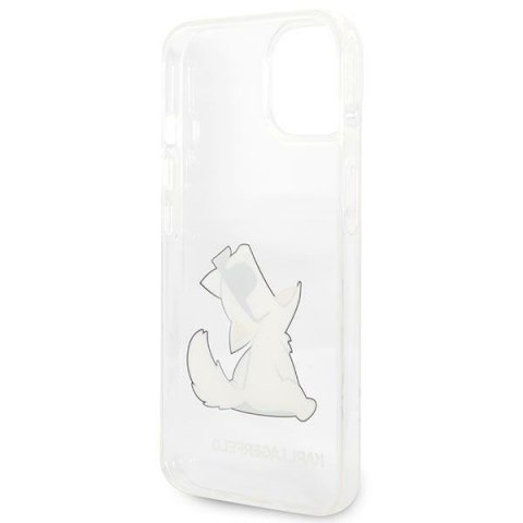 Karl Lagerfeld Choupette Fun Sunglasses - Etui iPhone 14 Plus (przezroczysty) Karl Lagerfeld Choupette Fun Sunglasses - Etui iPhone 14 Plus (przezroczysty)
