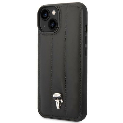 Karl Lagerfeld Quilted Puffy Ikonik Pin - Etui do iPhone 14 Plus (Czarny) Karl Lagerfeld Quilted Puffy Ikonik Pin - Etui do iPhone 14 Plus (Czarny)