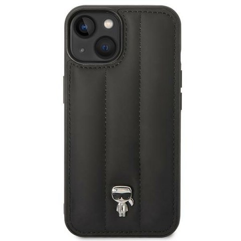 Karl Lagerfeld Quilted Puffy Ikonik Pin - Etui do iPhone 14 Plus (Czarny) Karl Lagerfeld Quilted Puffy Ikonik Pin - Etui do iPhone 14 Plus (Czarny)