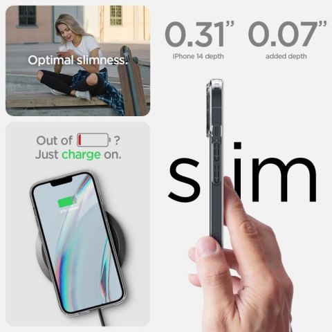 Spigen Crystal Pack - Zestaw etui + 2 x szkło do iPhone 15 Plus / iPhone 14 Plus (Przezroczysty) Spigen Crystal Pack - Zestaw etui + 2 x szkło do iPhone 15 Plus / iPhone 14 Plus (Przezroczysty)