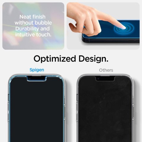 Spigen Crystal Pack - Zestaw etui + 2 x szkło do iPhone 15 Plus / iPhone 14 Plus (Przezroczysty) Spigen Crystal Pack - Zestaw etui + 2 x szkło do iPhone 15 Plus / iPhone 14 Plus (Przezroczysty)