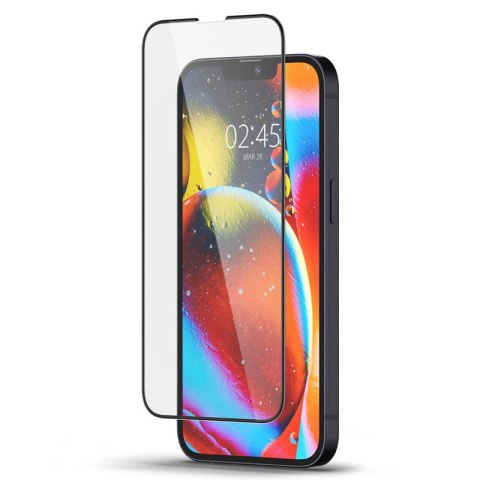 Spigen Glass FC - Szkło hartowane do iPhone 14 / iPhone 13 / iPhone 13 Pro (Czarna ramka) Spigen Glass FC - Szkło hartowane do iPhone 14 / iPhone 13 / iPhone 13 Pro (Czarna ramka)