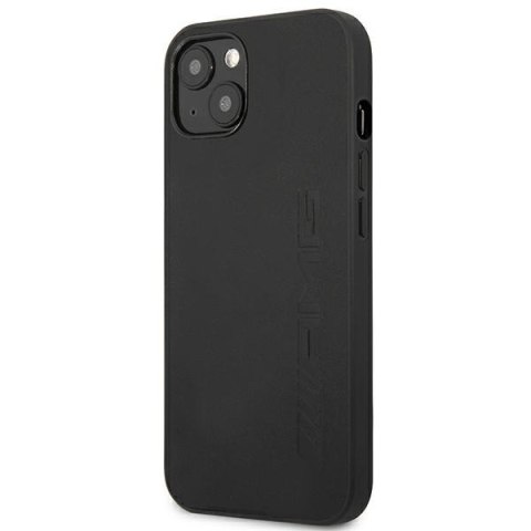 AMG Leather Hot Stamped - Etui iPhone 14 Plus (czarny) AMG Leather Hot Stamped - Etui iPhone 14 Plus (czarny)