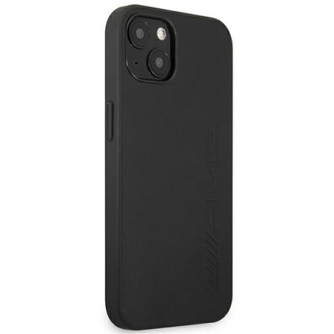 AMG Leather Hot Stamped - Etui iPhone 14 Plus (czarny) AMG Leather Hot Stamped - Etui iPhone 14 Plus (czarny)