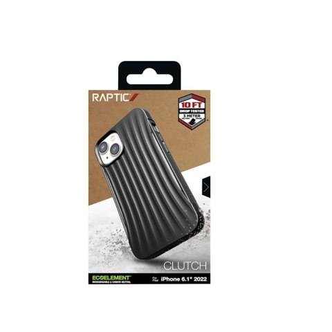 X-Doria Raptic Clutch - Biodegradowalne etui iPhone 14 (Drop-Tested 3m) (Black) X-Doria Raptic Clutch - Biodegradowalne etui iPhone 14 (Drop-Tested 3m) (Black)