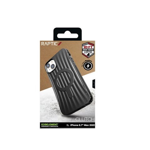 X-Doria Raptic Clutch MagSafe - Biodegradowalne etui iPhone 14 Plus (Drop-Tested 3m) (Black) X-Doria Raptic Clutch MagSafe - Biodegradowalne etui iPhone 14 Plus (Drop-Tested 3m) (Black)