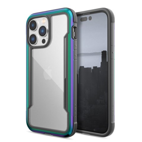 X-Doria Raptic Shield - Etui aluminiowe iPhone 14 Pro Max (Drop-Tested 3m) (Iridescent) X-Doria Raptic Shield - Etui aluminiowe iPhone 14 Pro Max (Drop-Tested 3m) (Iridescent)