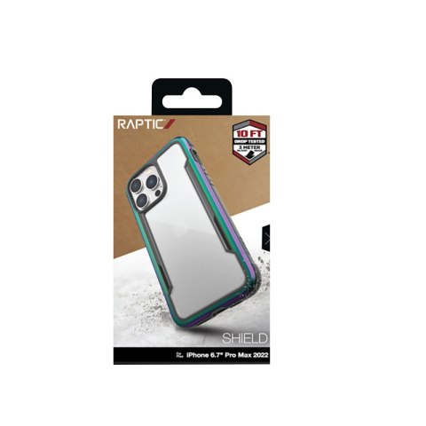 X-Doria Raptic Shield - Etui aluminiowe iPhone 14 Pro Max (Drop-Tested 3m) (Iridescent) X-Doria Raptic Shield - Etui aluminiowe iPhone 14 Pro Max (Drop-Tested 3m) (Iridescent)