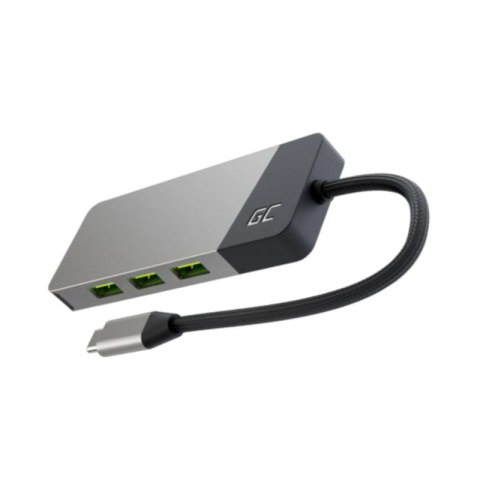 Green Cell - Stacja dokująca HUB USB-C HDMI 4K DEX SD & MicroSD card slot USB 3.1 Green Cell - Stacja dokująca HUB USB-C HDMI 4K DEX SD & MicroSD card slot USB 3.1
