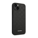 Karl Lagerfeld Saffiano Mono Metal Logo - Etui iPhone 14 Plus (czarny)
