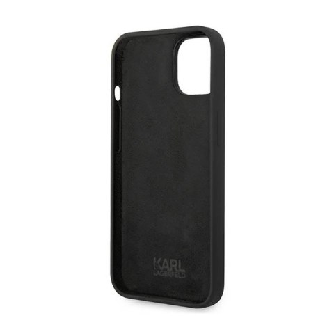 Karl Lagerfeld Silicone Ikonik Karl`s Head - Etui iPhone 14 Plus (czarny) Karl Lagerfeld Silicone Ikonik Karl`s Head - Etui iPhone 14 Plus (czarny)