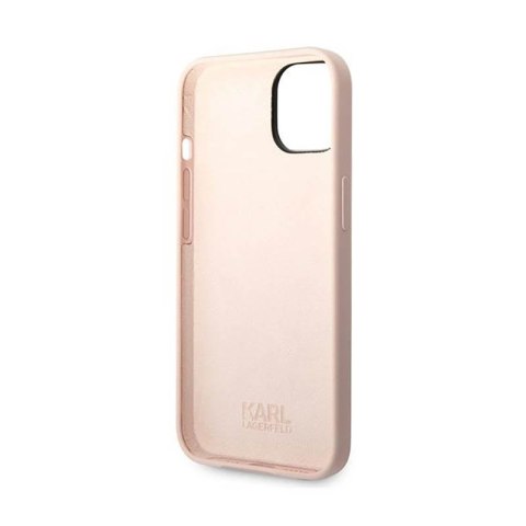 Karl Lagerfeld Silicone Ikonik Karl`s Head - Etui iPhone 14 Plus (różowy) Karl Lagerfeld Silicone Ikonik Karl`s Head - Etui iPhone 14 Plus (różowy)