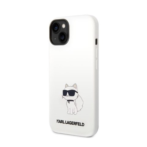 Karl Lagerfeld Silicone NFT Choupette - Etui iPhone 14 Plus (biały) Karl Lagerfeld Silicone NFT Choupette - Etui iPhone 14 Plus (biały)