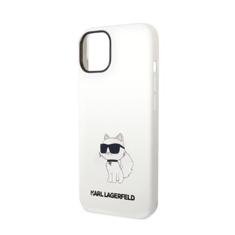 Karl Lagerfeld Silicone NFT Choupette - Etui iPhone 14 Plus (biały) Karl Lagerfeld Silicone NFT Choupette - Etui iPhone 14 Plus (biały)