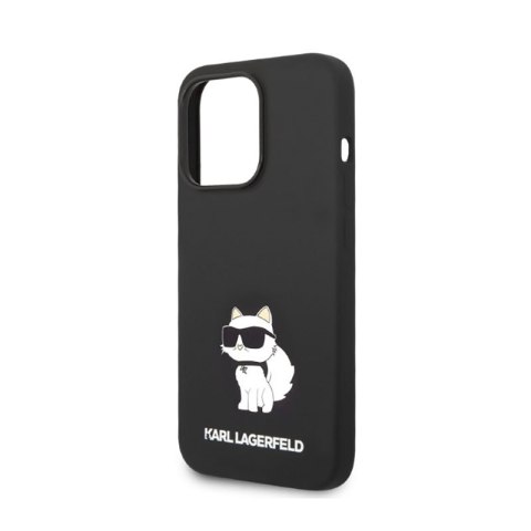 Karl Lagerfeld Silicone NFT Choupette - Etui iPhone 14 Pro Max (czarny) Karl Lagerfeld Silicone NFT Choupette - Etui iPhone 14 Pro Max (czarny)