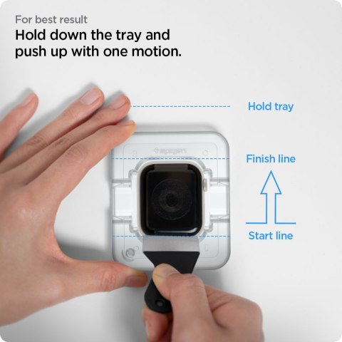 Spigen Proflex EZ FIT 2-Pack - Szkło hybrydowe do Apple Watch 8 / 7 45 mm (2 szt) Spigen Proflex EZ FIT 2-Pack - Szkło hybrydowe do Apple Watch 8 / 7 45 mm (2 szt)