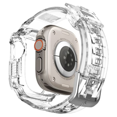 Spigen Rugged Armor Pro - Pasek z obudową do Apple Watch Ultra 49 mm (Przezroczysty) Spigen Rugged Armor Pro - Pasek z obudową do Apple Watch Ultra 49 mm (Przezroczysty)