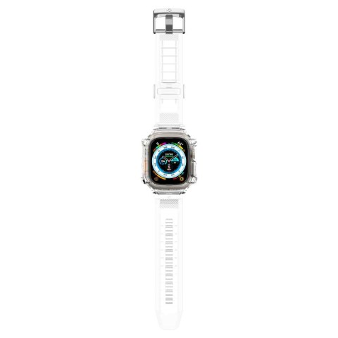 Spigen Rugged Armor Pro - Pasek z obudową do Apple Watch Ultra 49 mm (Przezroczysty) Spigen Rugged Armor Pro - Pasek z obudową do Apple Watch Ultra 49 mm (Przezroczysty)