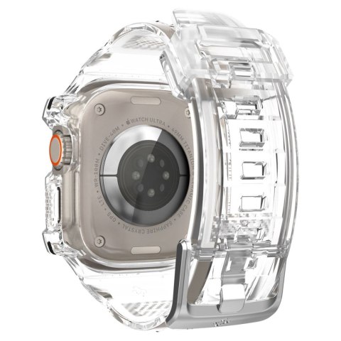 Spigen Rugged Armor Pro - Pasek z obudową do Apple Watch Ultra 49 mm (Przezroczysty) Spigen Rugged Armor Pro - Pasek z obudową do Apple Watch Ultra 49 mm (Przezroczysty)