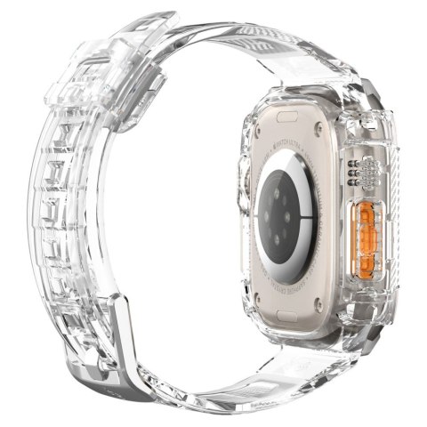Spigen Rugged Armor Pro - Pasek z obudową do Apple Watch Ultra 49 mm (Przezroczysty) Spigen Rugged Armor Pro - Pasek z obudową do Apple Watch Ultra 49 mm (Przezroczysty)