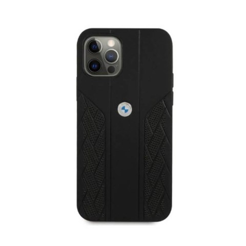 BMW Leather Curve Perforate - Etui iPhone 12 / iPhone 12 Pro (czarny) BMW Leather Curve Perforate - Etui iPhone 12 / iPhone 12 Pro (czarny)