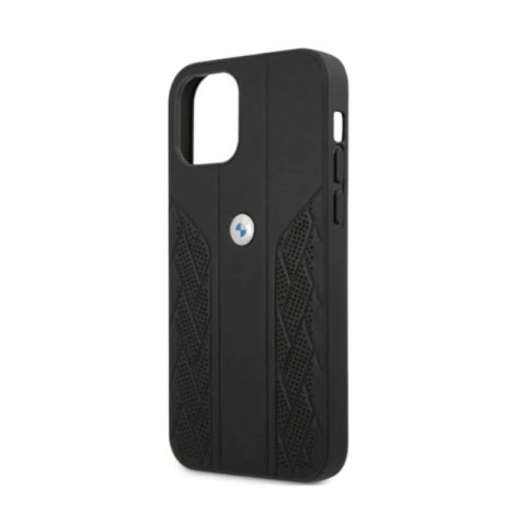 BMW Leather Curve Perforate - Etui iPhone 12 / iPhone 12 Pro (czarny) BMW Leather Curve Perforate - Etui iPhone 12 / iPhone 12 Pro (czarny)