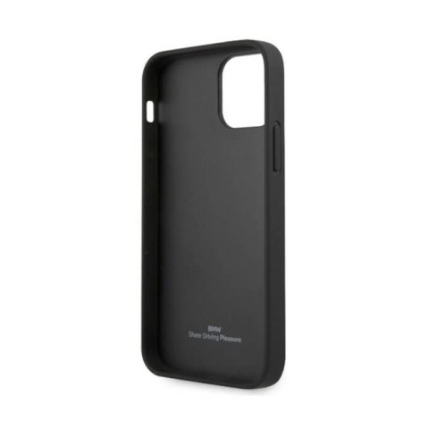 BMW Leather Curve Perforate - Etui iPhone 12 / iPhone 12 Pro (czarny) BMW Leather Curve Perforate - Etui iPhone 12 / iPhone 12 Pro (czarny)