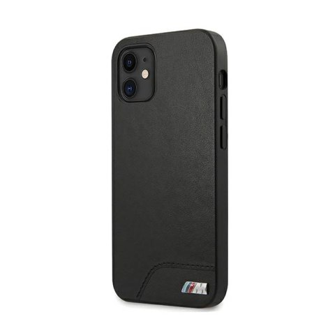 BMW Smooth PU Leather - Etui iPhone 12 mini (czarny) BMW Smooth PU Leather - Etui iPhone 12 mini (czarny)