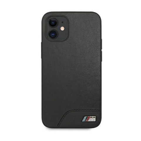BMW Smooth PU Leather - Etui iPhone 12 mini (czarny) BMW Smooth PU Leather - Etui iPhone 12 mini (czarny)