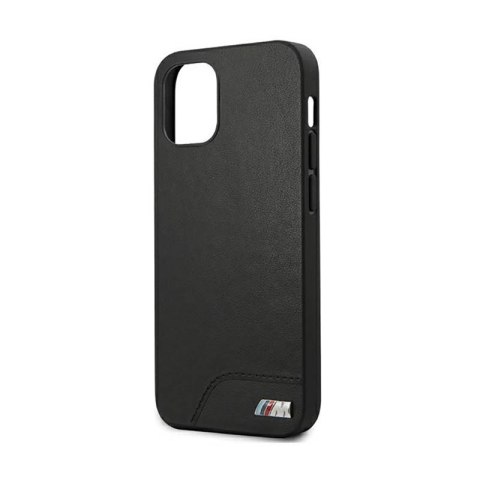 BMW Smooth PU Leather - Etui iPhone 12 mini (czarny) BMW Smooth PU Leather - Etui iPhone 12 mini (czarny)