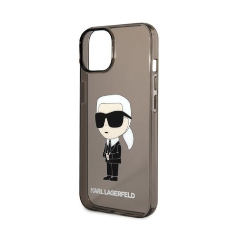 Karl Lagerfeld IML NFT Ikonik - Etui iPhone 14 Plus (czarny) Karl Lagerfeld IML NFT Ikonik - Etui iPhone 14 Plus (czarny)