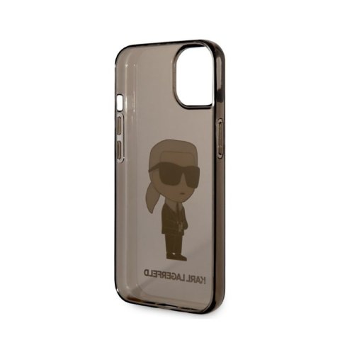 Karl Lagerfeld IML NFT Ikonik - Etui iPhone 14 Plus (czarny) Karl Lagerfeld IML NFT Ikonik - Etui iPhone 14 Plus (czarny)