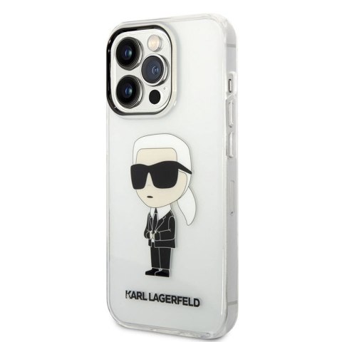 Karl Lagerfeld IML NFT Ikonik - Etui iPhone 14 Pro (przezroczysty) Karl Lagerfeld IML NFT Ikonik - Etui iPhone 14 Pro (przezroczysty)