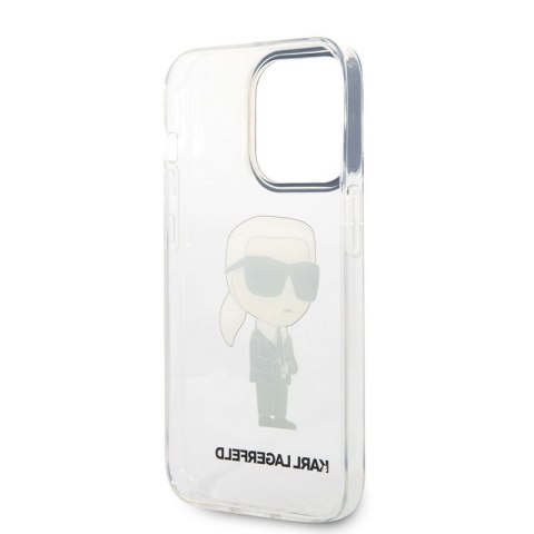 Karl Lagerfeld IML NFT Ikonik - Etui iPhone 14 Pro (przezroczysty) Karl Lagerfeld IML NFT Ikonik - Etui iPhone 14 Pro (przezroczysty)