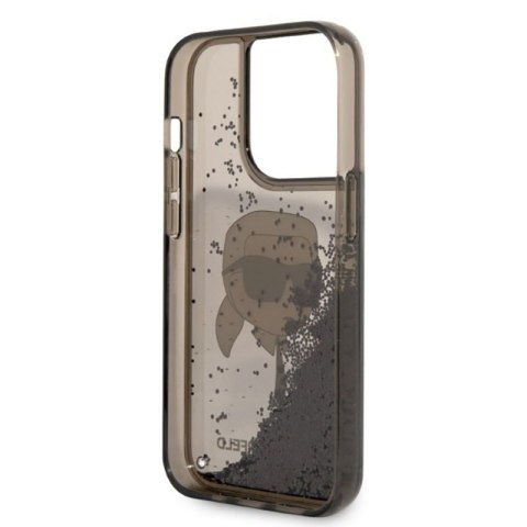 Karl Lagerfeld Liquid Glitter NFT Karl's Head - Etui iPhone 14 Pro (czarny) Karl Lagerfeld Liquid Glitter NFT Karl's Head - Etui iPhone 14 Pro (czarny)