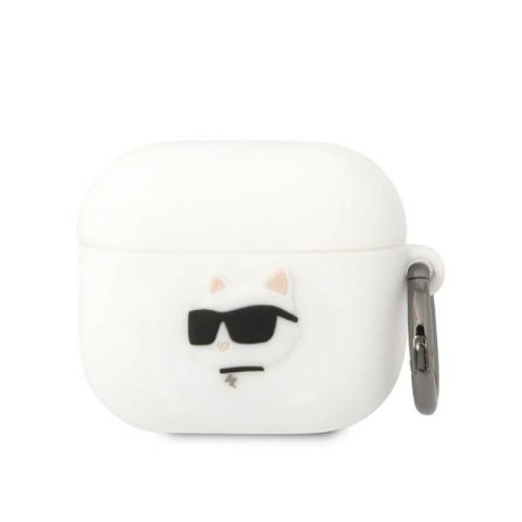 Karl Lagerfeld Silicone NFT Choupette Head 3D - Etui AirPods 3 (biały) Karl Lagerfeld Silicone NFT Choupette Head 3D - Etui AirPods 3 (biały)