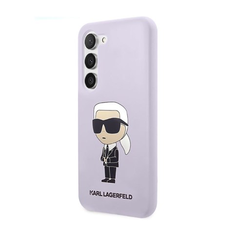 Karl Lagerfeld Silicone NFT Ikonik - Etui Samsung Galaxy S23+ (fioletowy) Karl Lagerfeld Silicone NFT Ikonik - Etui Samsung Galaxy S23+ (fioletowy)