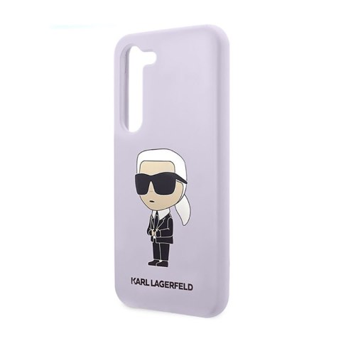Karl Lagerfeld Silicone NFT Ikonik - Etui Samsung Galaxy S23+ (fioletowy) Karl Lagerfeld Silicone NFT Ikonik - Etui Samsung Galaxy S23+ (fioletowy)