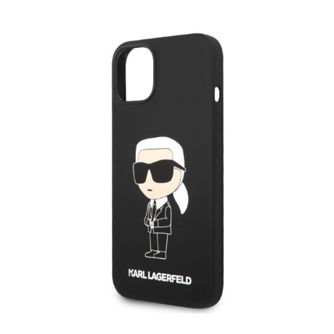 Karl Lagerfeld Silicone NFT Ikonik - Etui iPhone 14 Plus (czarny) Karl Lagerfeld Silicone NFT Ikonik - Etui iPhone 14 Plus (czarny)