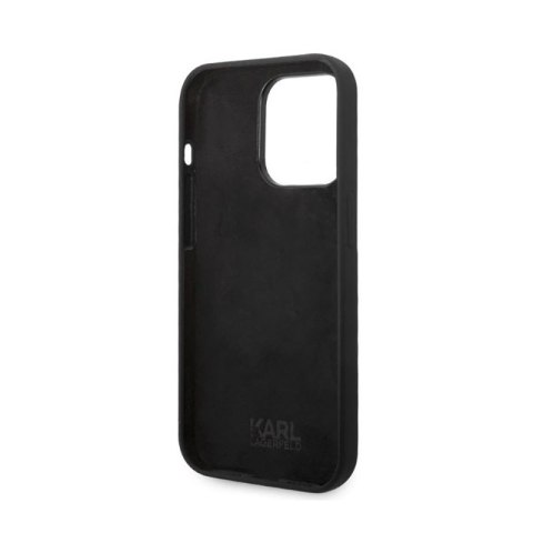 Karl Lagerfeld Silicone NFT Ikonik - Etui iPhone 14 Pro Max (czarny) Karl Lagerfeld Silicone NFT Ikonik - Etui iPhone 14 Pro Max (czarny)