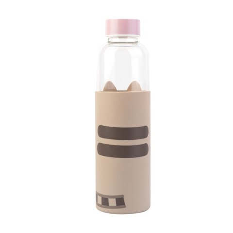 Pusheen - Butelka na wodę ze szkła 500 ml Pusheen - Butelka na wodę ze szkła 500 ml