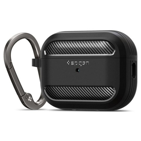 Spigen Rugged Armor - Etui do Apple Airpods Pro 1 / 2 (Czarny) Spigen Rugged Armor - Etui do Apple Airpods Pro 1 / 2 (Czarny)