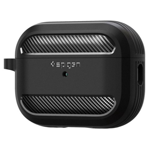 Spigen Rugged Armor - Etui do Apple Airpods Pro 1 / 2 (Czarny) Spigen Rugged Armor - Etui do Apple Airpods Pro 1 / 2 (Czarny)